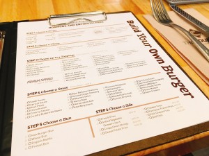 The Counter-Menu-Build your own burger